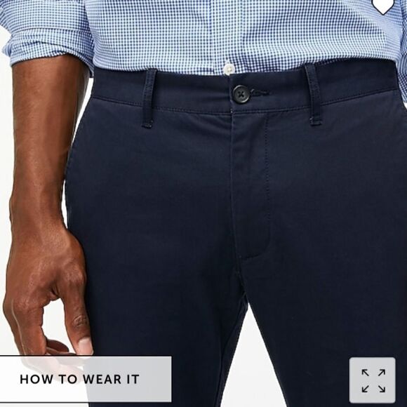 J. Crew Factory Skinny-fit khaki pant Item AN792* - Picture 4 of 6